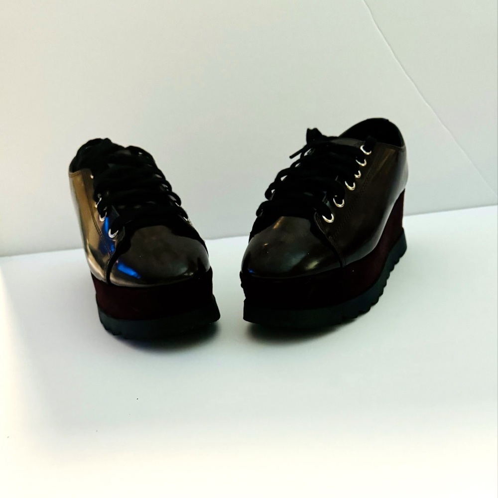 Women's Black Platform Shoes